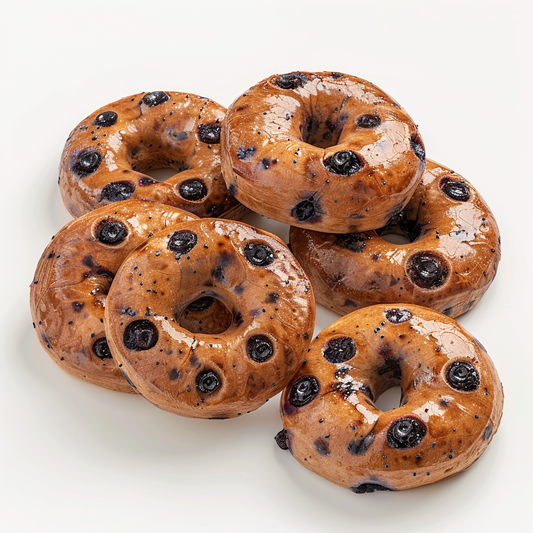 Bagels  6pc-blueberry