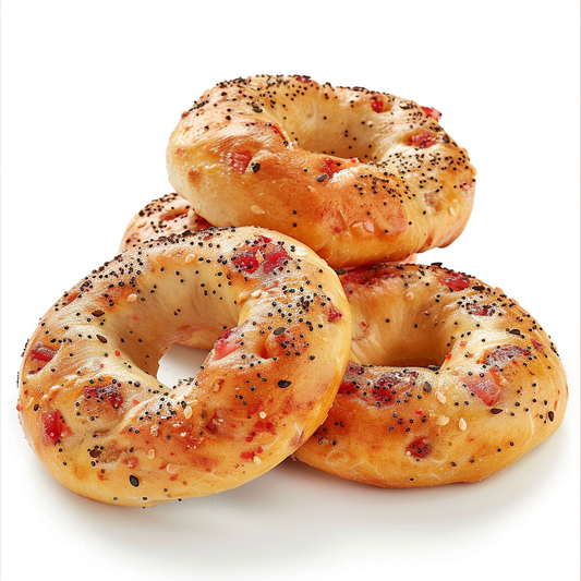 Bagels  6pc-strawberry